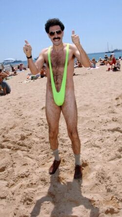 Borat with Swimsuit