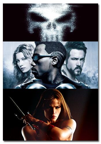 Punisher | Blade - Trinity | Elektra