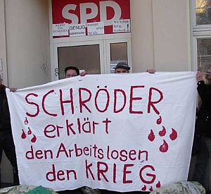 Protest gegen Agenda 2010