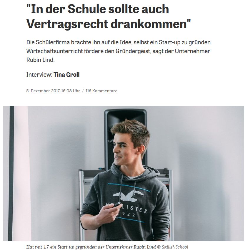 zeit.de vom 5. Dezember 2017